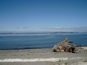 puget sound and the beach
